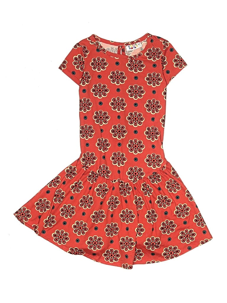 Pre-owned Dot Dot Smile Kids' Dress In Red