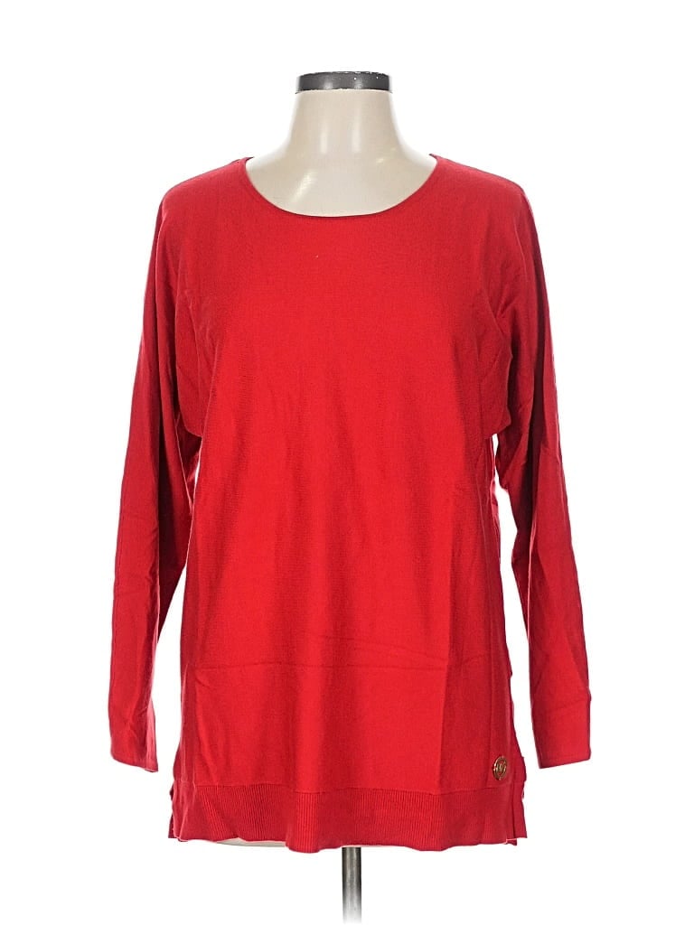Pre-owned Michael Michael Kors Pullover Sweater In Red