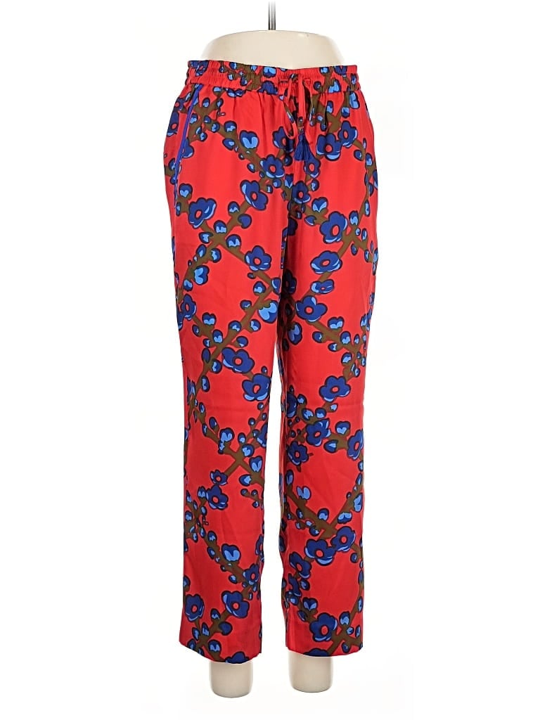 Pre-owned J.crew Collection Casual Pants In Red