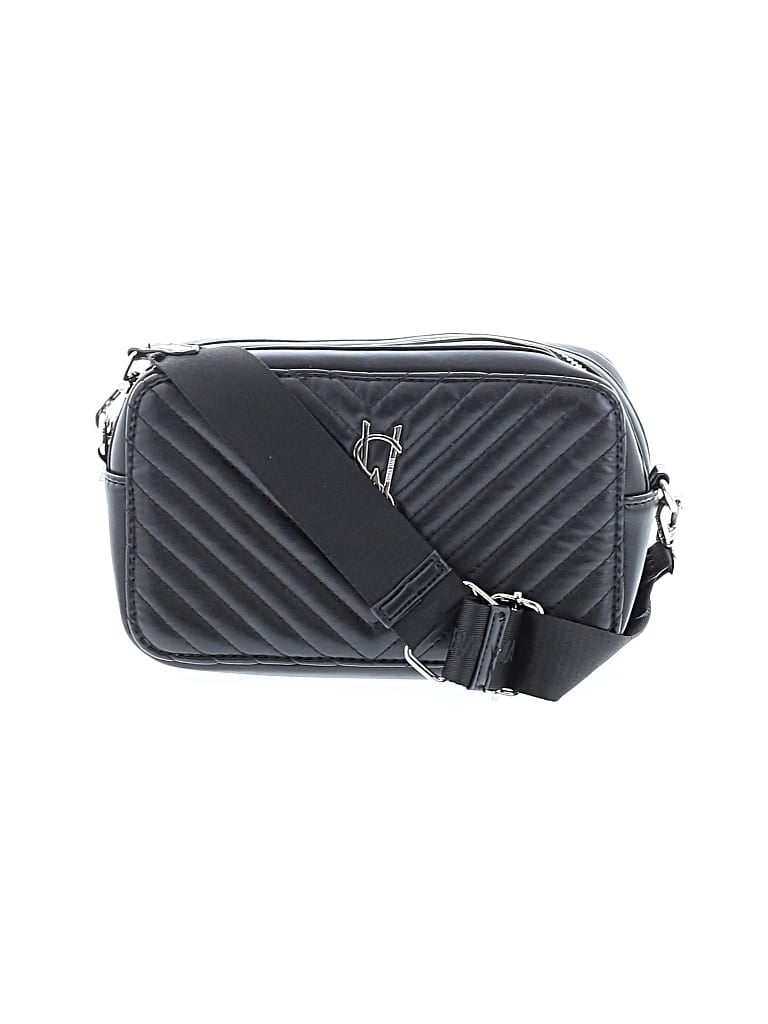 Pre-owned Steve Madden Crossbody Bag In Black