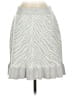 Dolan Chevron-herringbone Gray Casual Skirt Size S - photo 1