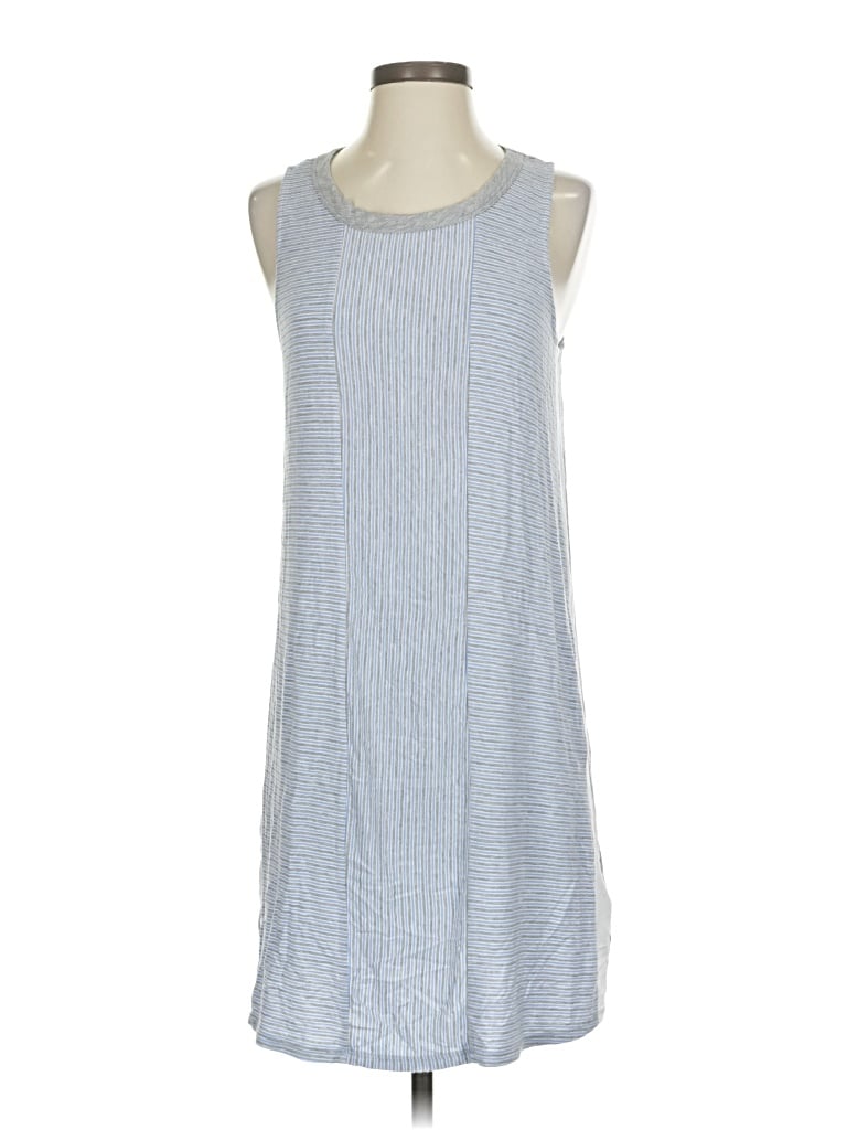 Pre-owned Dkny Sleeveless Top Silver Halter Neckline Tops