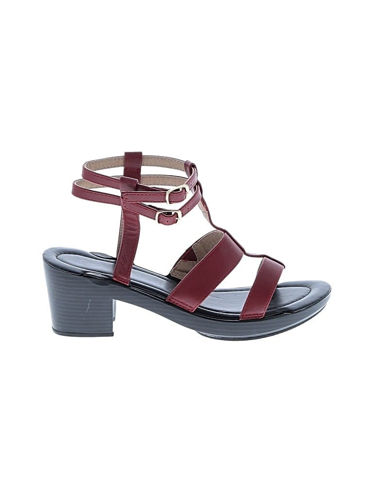 Pre-owned Unbranded Sandals In Red