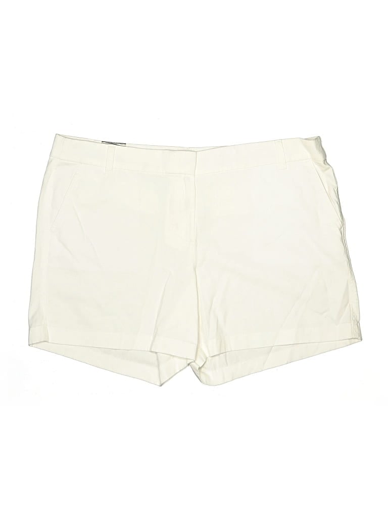 Pre-owned J.crew Factory Store Shorts In White