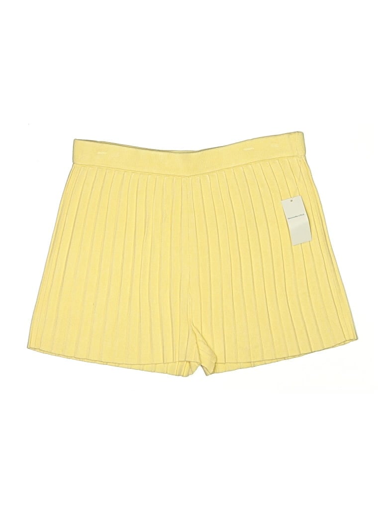 Abercrombie & Fitch Shorts In Yellow