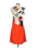 Lulus 100% Polyester Color Block Orange Casual Dress Size M - photo 2