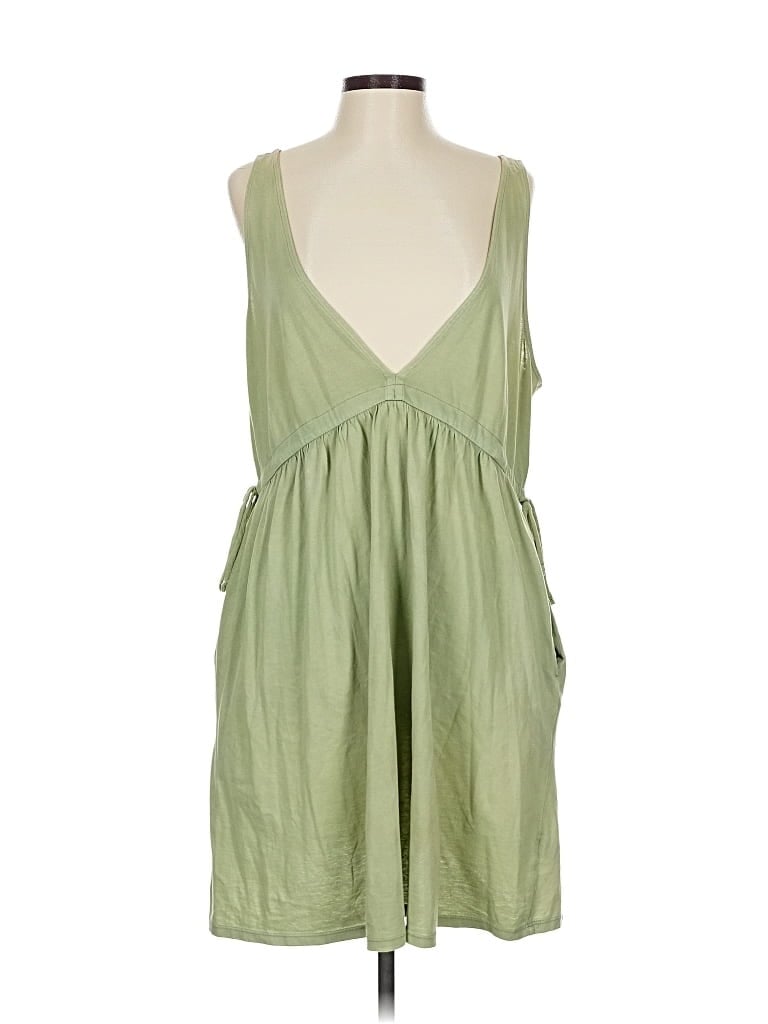Pre-owned Wild Fable Casual Dress In Green