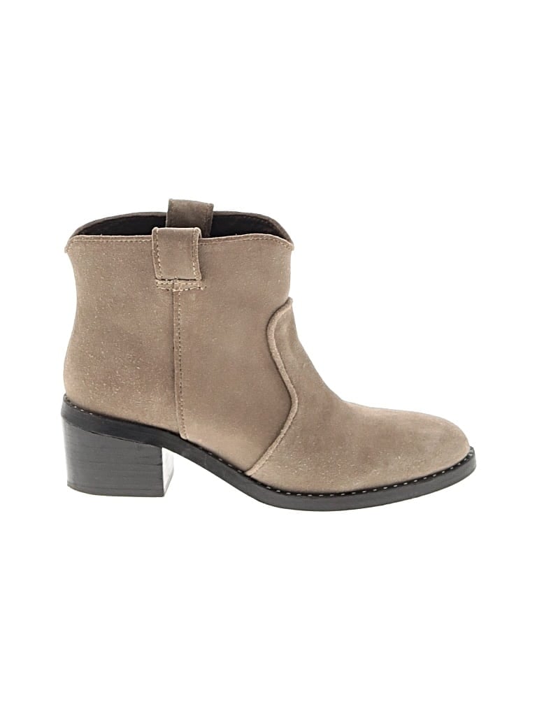 Pre-owned Unbranded Ankle Boots In Brown