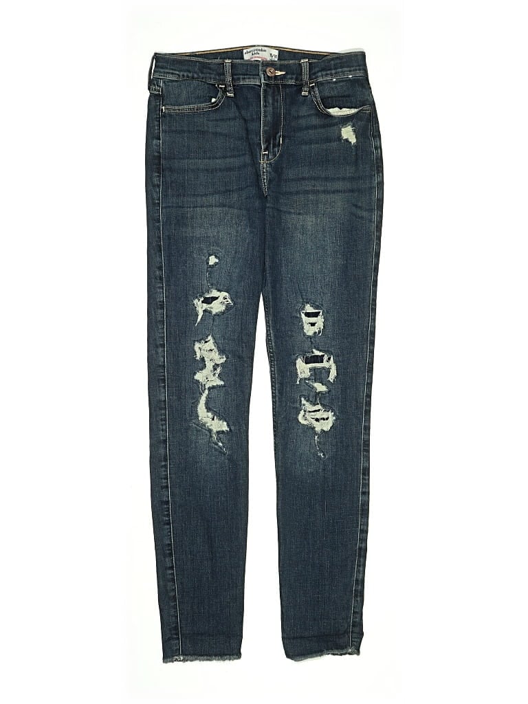 Pre-owned Abercrombie Kids' Jeans In Blue