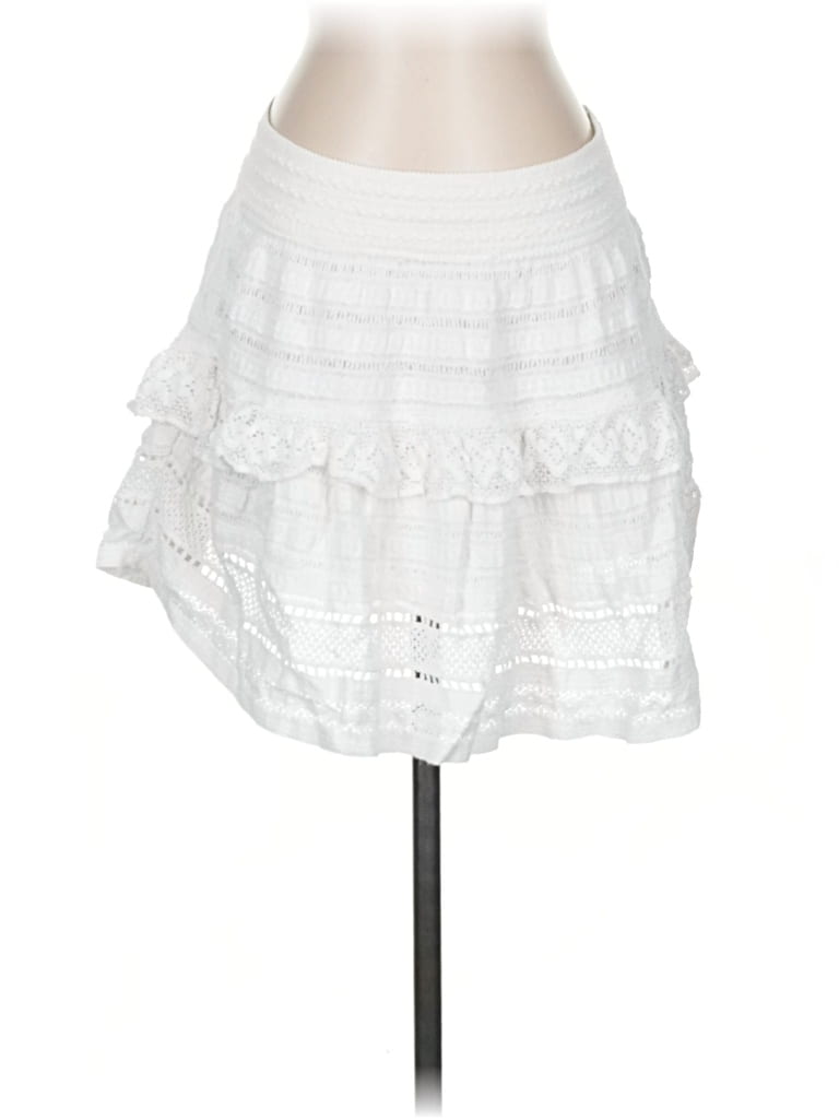 Pre-owned Aerie Casual Skirt In White