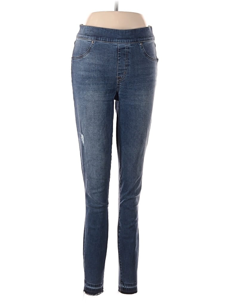 Pre-owned Spanx Jeggings In Blue