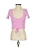 Zara Pink Short Sleeve Top Size S - photo 1