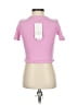 Zara Pink Short Sleeve Top Size S - photo 2