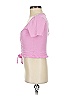 Zara Pink Short Sleeve Top Size S - photo 5