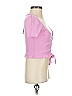 Zara Pink Short Sleeve Top Size S - photo 4