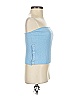 Zara Blue Sleeveless Top Size S - photo 4