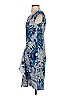 BCBGMAXAZRIA 100% Polyester Graphic Blue Cocktail Dress Size 0 - photo 5