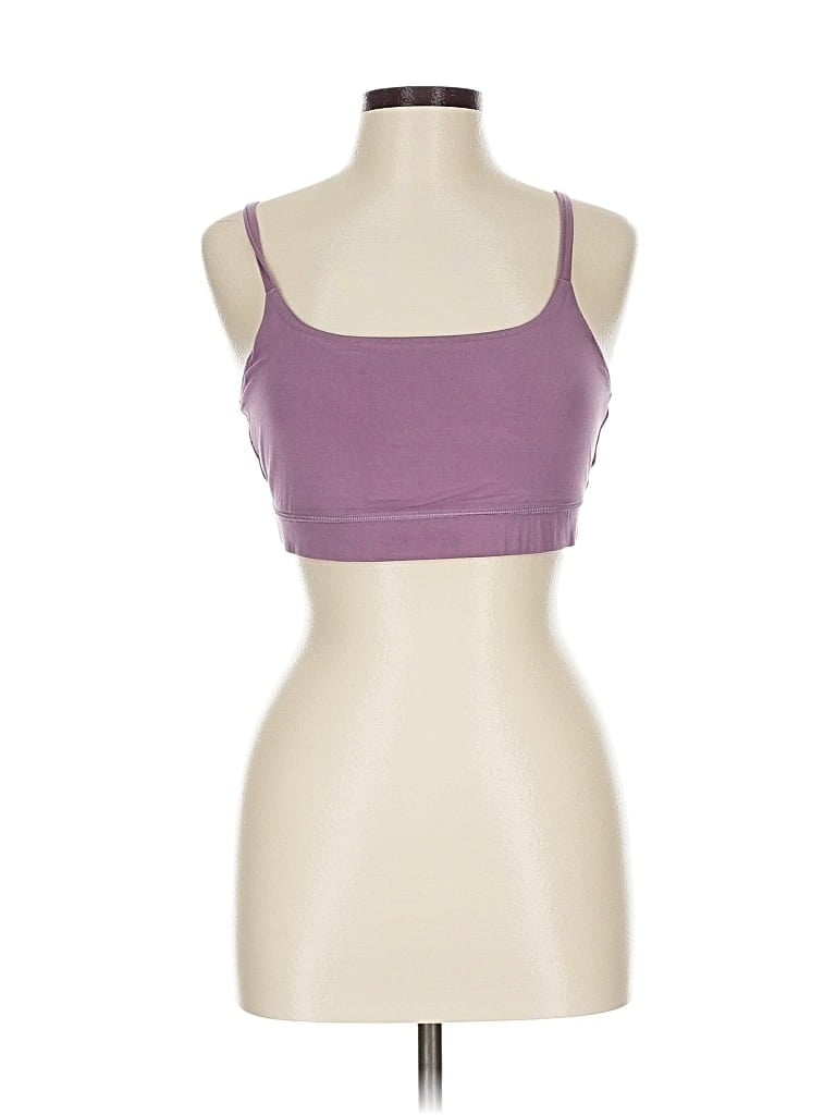Pre-owned Luxe Sports Bra In Purple