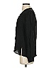 Ecru 100% Silk Black Blouse Size 1 - photo 5