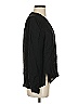 Ecru 100% Silk Black Blouse Size 1 - photo 4