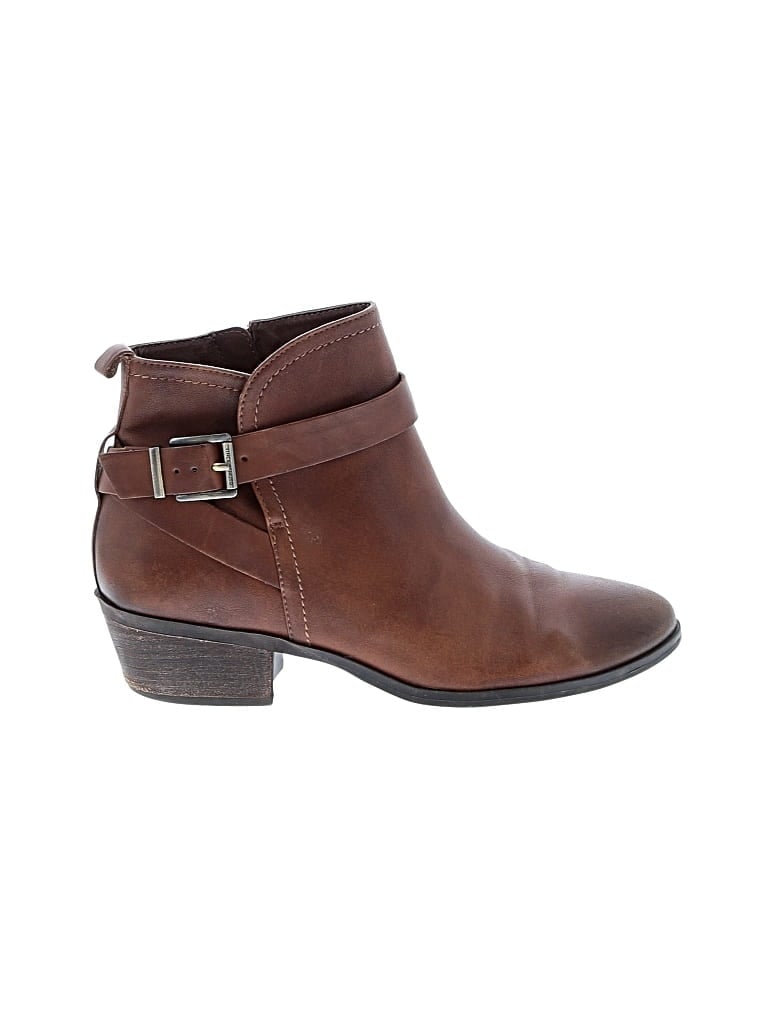 Pre-owned Vince Camuto Ankle Boots In Brown