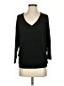 Vince. Black 3/4 Sleeve Top Size S - photo 1
