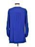 VISION 155 100% Rayon Blue 3/4 Sleeve Blouse Size S - photo 2