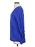 VISION 155 100% Rayon Blue 3/4 Sleeve Blouse Size S - photo 5