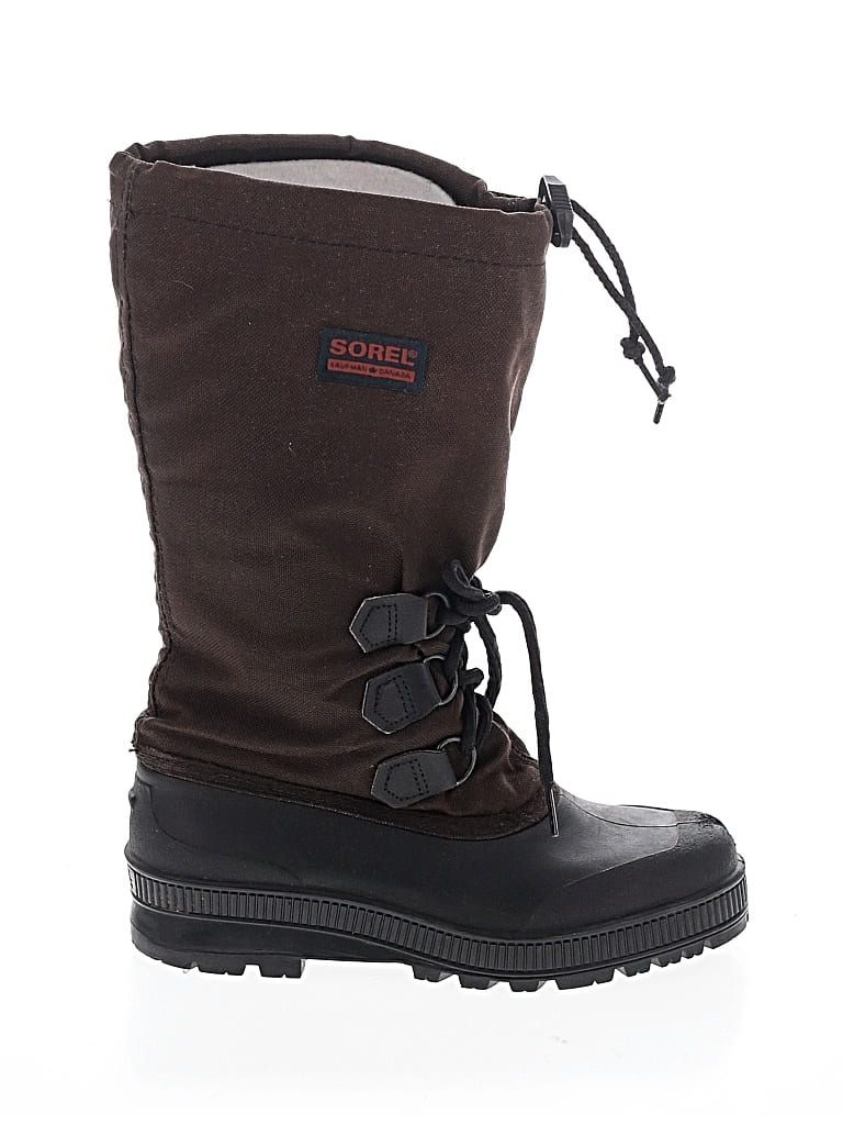 Pre-owned Sorel Boots In Black