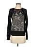 0°C 100% Polyester Print Black Sweatshirt Size S - photo 1