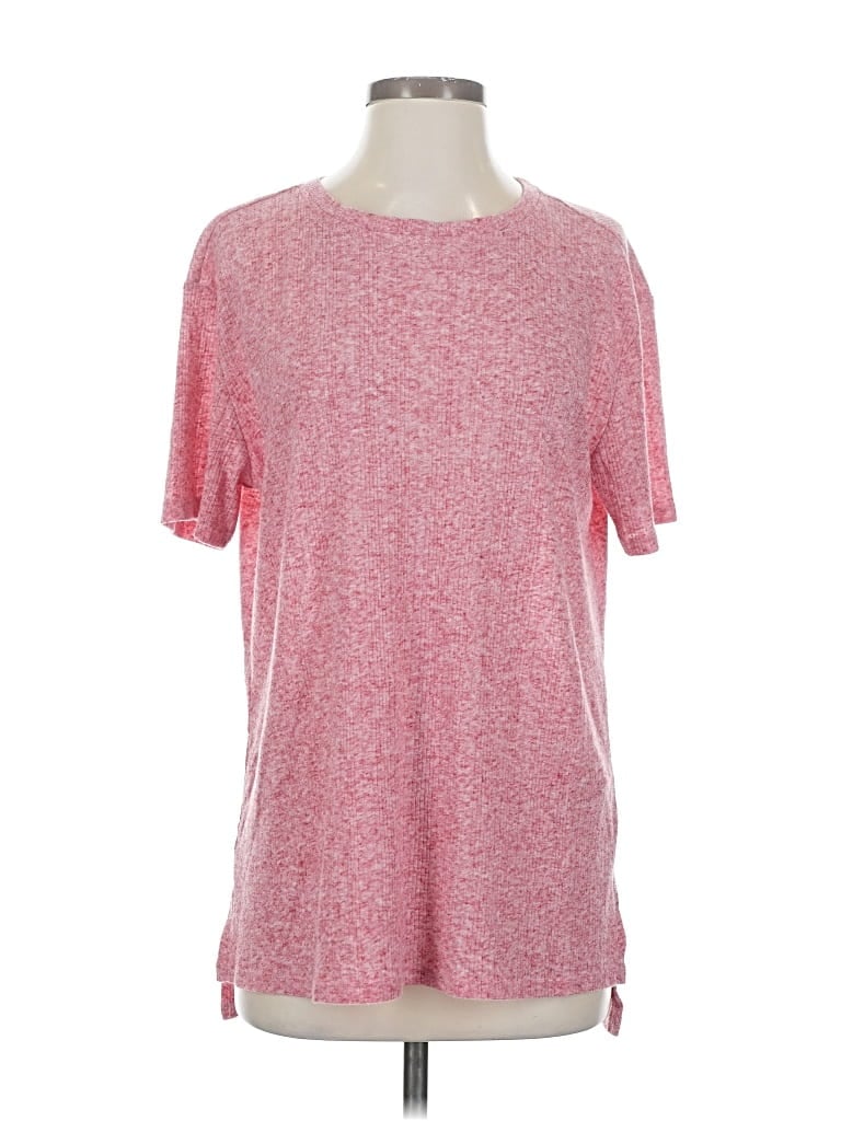 Pre-owned Guess Short Sleeve T-shirt In Pink