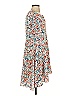 Maeve 100% Polyester Print Tan Casual Dress Size XS - photo 4