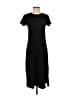 J.Crew Solid Black Casual Dress Size S - photo 1