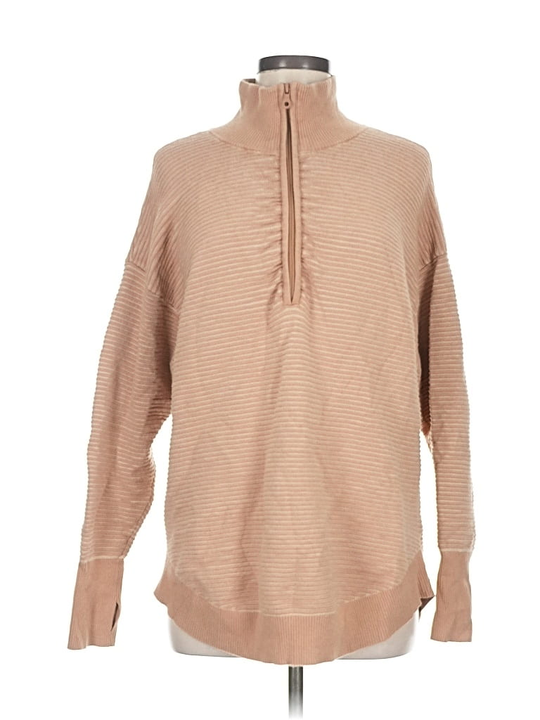 Pre-owned Offline By Aerie Turtleneck Sweater In Brown