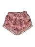 Athleta Paisley Pink Burgundy Shorts Size XXS - photo 1
