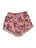 Athleta Paisley Pink Burgundy Shorts Size XXS - photo 2