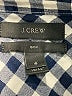 J.Crew Checkered-gingham Blue Long Sleeve Button-Down Shirt Size 6 - photo 7