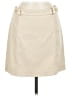 BCBG Solid Ivory Casual Skirt Size 8 - photo 1
