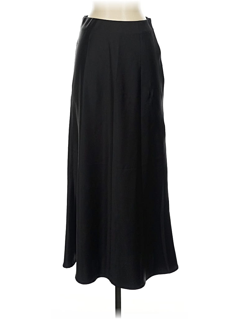 Pre-owned Zara Formal Skirt In Black