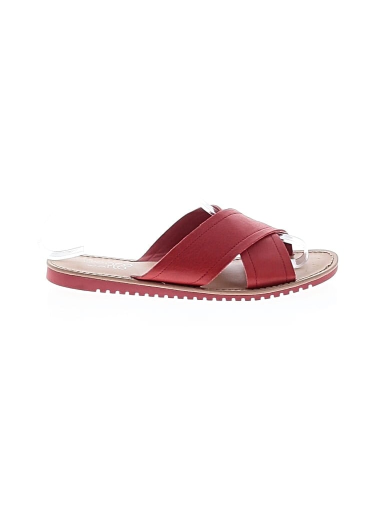 Pre-owned Franco Sarto Sandals In Red
