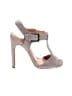 Halston Heritage Gray Heels Size 5 1/2 - photo 1