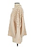 Lush 100% Acrylic Hearts Tan Pullover Sweater Size S - photo 5