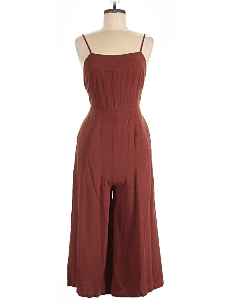 Pre-owned Unbranded Jumpsuit In Brown