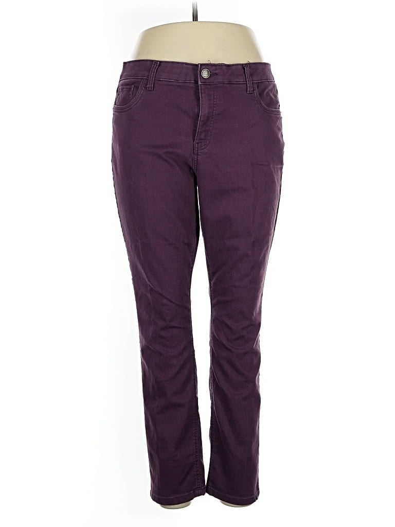 Pre-owned Liz Claiborne Jeans In Purple