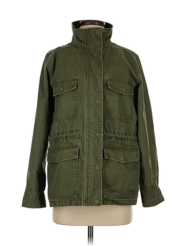 Pre-owned Madewell Jacket In Green