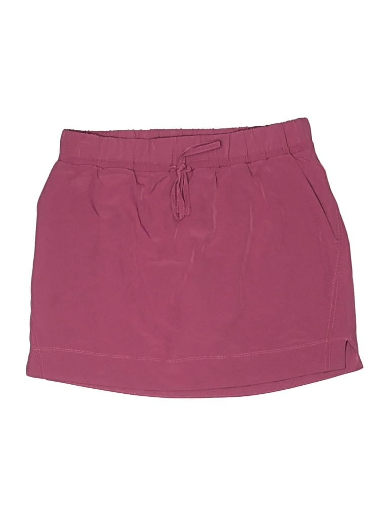 Pre-owned Rbx Casual Skirt In Burgundy