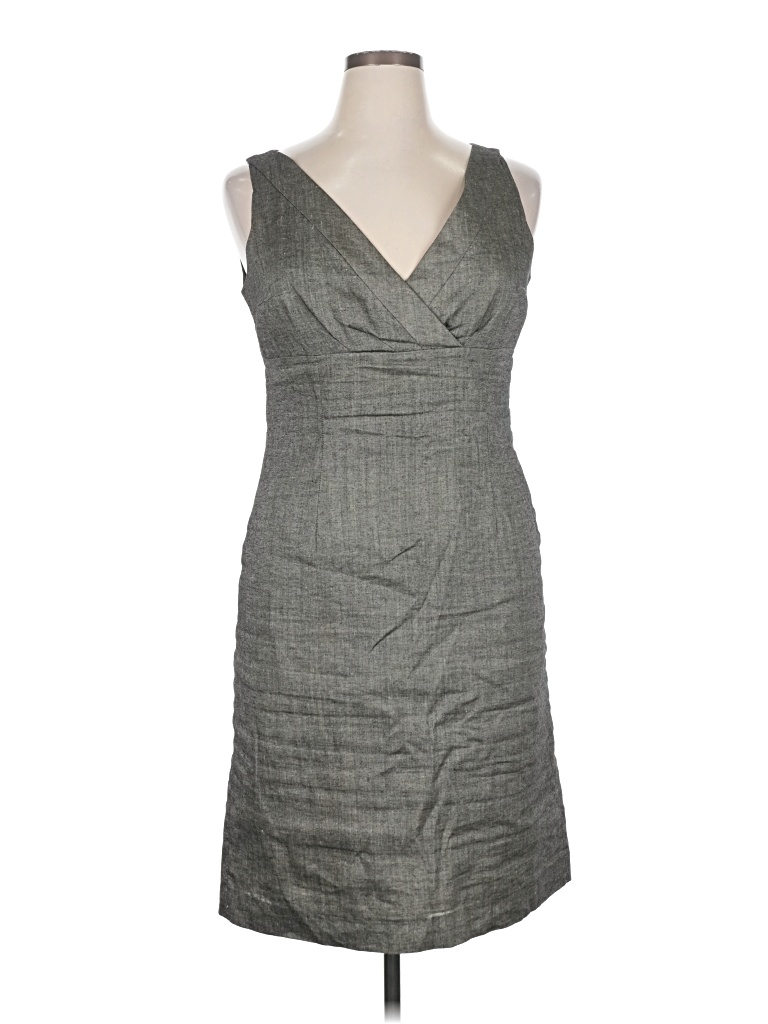 Pre-owned H&m Cocktail Dress In Gray
