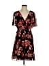 Madewell 100% Polyester Floral Black Casual Dress Size 4 - photo 1
