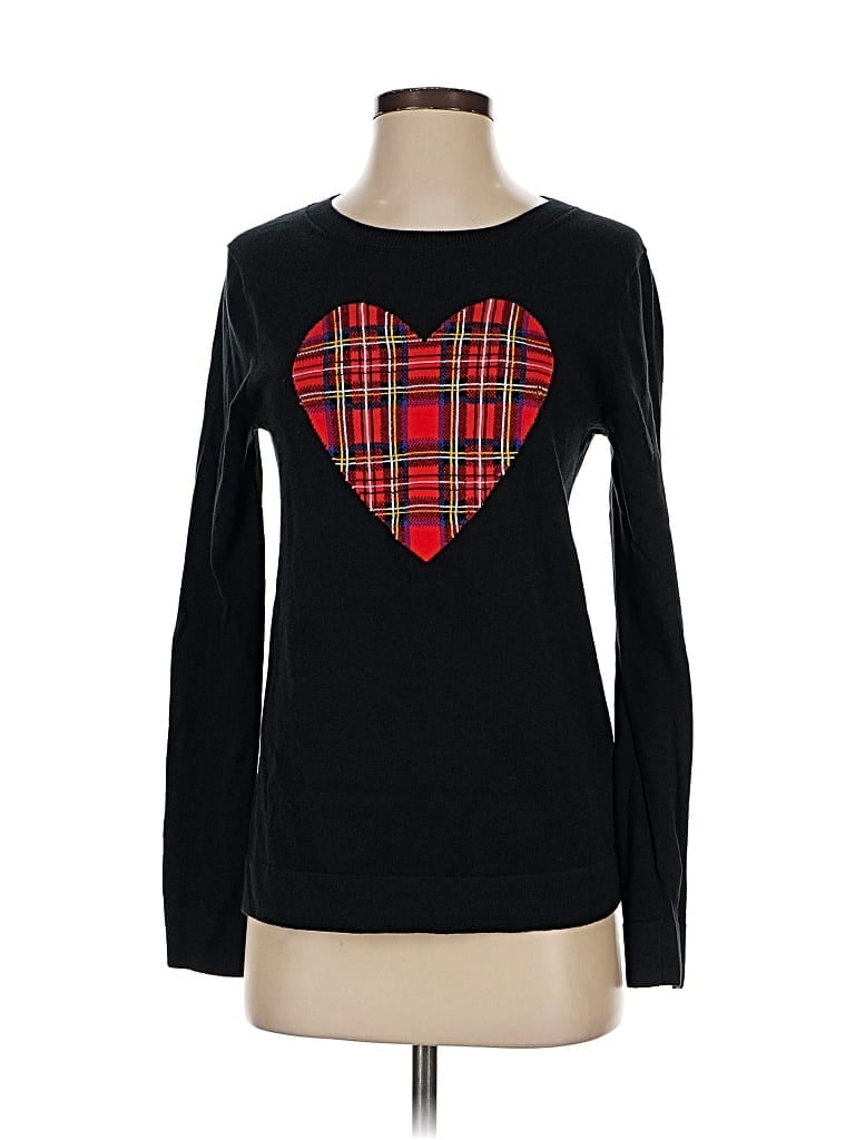 J.crew Factory Store Pullover Sweater In Black