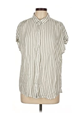 Beach Lunch Lounge Short Sleeve Button Down Shirt